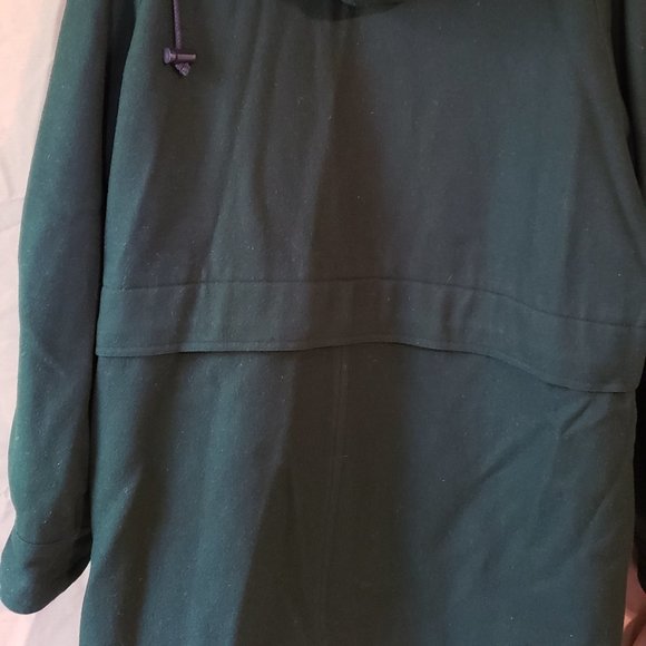 Herman Kay, Size 14, Emerald Green Winter Coat - Picture 15 of 16